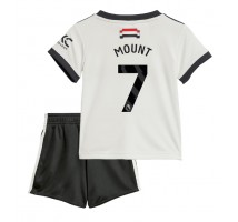 Manchester United Mason Mount #7 Koszulka Trzecia dzieci 2024-25 Krótki Rękaw (+ krótkie spodenki)
